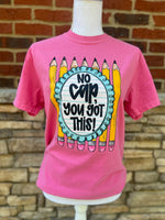 Load image into Gallery viewer, No Cap, You Got This! on Comfort Colors (Shown on Crunchberry)
