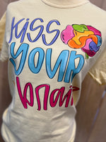 Load image into Gallery viewer, Kiss Your Brain on Comfort Colors (Shown on Butter)
