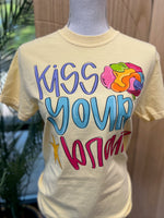 Load image into Gallery viewer, Kiss Your Brain on Comfort Colors (Shown on Butter)
