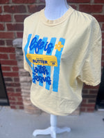 Load image into Gallery viewer, Life Is Butter With Jesus Vertical Stripes on Comfort Colors (Shown on Butter)
