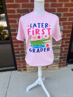 Load image into Gallery viewer, Later Grade Level Gator on Comfort Colors (Shown on Blossom)
