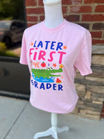 Load image into Gallery viewer, Later Grade Level Gator on Comfort Colors (Shown on Blossom)
