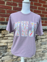 Load image into Gallery viewer, Floral Pearl WWJD on Gildan Light Cotton
