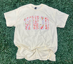 Load image into Gallery viewer, Floral Pearl WWJD on Gildan Light Cotton

