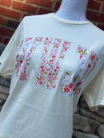 Load image into Gallery viewer, Floral Pearl WWJD on Gildan Light Cotton
