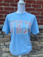 Load image into Gallery viewer, Floral Pearl WWJD on Gildan Light Cotton
