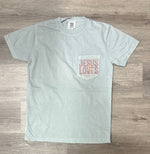 Load image into Gallery viewer, Jesus Loves You And Me on Comfort Colors Pocket Tee (Shown on Bay)
