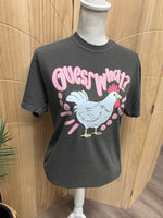 Load image into Gallery viewer, Front/Back Guess What Chicken Butt on Comfort Colors Pepper
