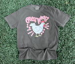 Load image into Gallery viewer, Front/Back Guess What Chicken Butt on Comfort Colors Pepper
