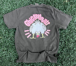 Load image into Gallery viewer, Front/Back Guess What Chicken Butt on Comfort Colors Pepper
