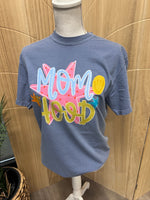 Load image into Gallery viewer, Retro Momhood on Comfort Colors (Shown on Blue Jean)
