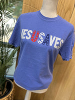 Load image into Gallery viewer, Jesus Saves USA on Comfort Colors (Shown on Flo Blue)
