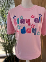 Load image into Gallery viewer, Retro Slay All Day on Comfort Colors (Shown on Blossom)
