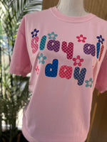 Load image into Gallery viewer, Retro Slay All Day on Comfort Colors (Shown on Blossom)

