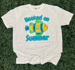 Load image into Gallery viewer, Hooked On Summer on Comfort Colors (Shown on White)
