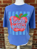 Load image into Gallery viewer, Apple Grade Level Tees on Comfort Colors (Shown on Flo Blue)
