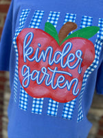 Load image into Gallery viewer, Apple Grade Level Tees on Comfort Colors (Shown on Flo Blue)
