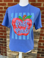 Load image into Gallery viewer, Apple Grade Level Tees on Comfort Colors (Shown on Flo Blue)
