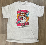 Load image into Gallery viewer, The Heavens Are Roaring on Ash Gray Tee
