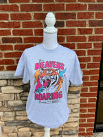 Load image into Gallery viewer, The Heavens Are Roaring on Ash Gray Tee
