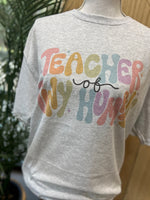 Load image into Gallery viewer, Teacher of Tiny Humans on Ash Gray Tee
