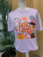 Load image into Gallery viewer, You Are Affirmations Halloween Version on Comfort Colors (Shown on Orchid)
