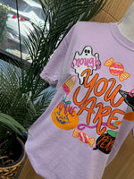 Load image into Gallery viewer, You Are Affirmations Halloween Version on Comfort Colors (Shown on Orchid)
