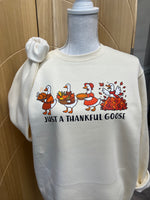 Load image into Gallery viewer, Just A Thankful Goose on LAT Cream
