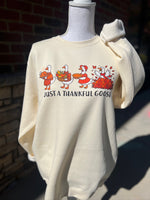 Load image into Gallery viewer, Just A Thankful Goose on LAT Cream
