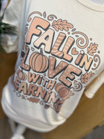 Load image into Gallery viewer, Fall In Love With Learning on Cream
