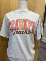 Load image into Gallery viewer, Thankful Teacher on Ash Gray
