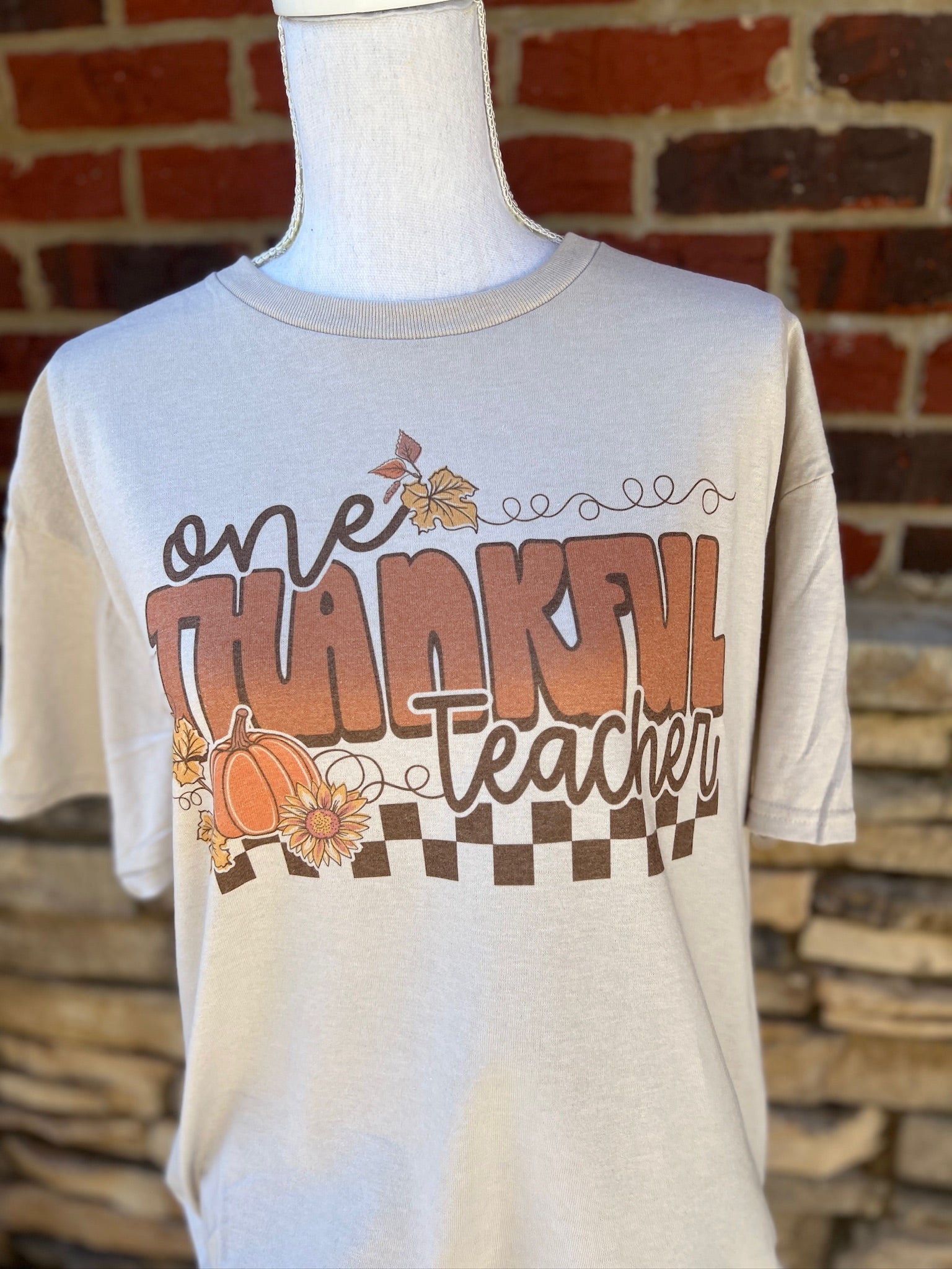 One Thankful Teacher on Sand