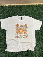 Load image into Gallery viewer, One Thankful Teacher Coquette on White
