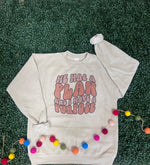 Load image into Gallery viewer, He Has A Plan Sweatshirt on Sand
