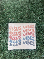 Load image into Gallery viewer, Jesus Vibes Sweatshirt on Ash Gray
