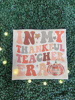 Load image into Gallery viewer, In My Thankful Teacher Era on Cream
