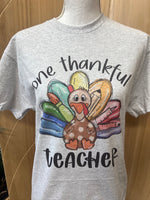 Load image into Gallery viewer, One Thankful Teacher on Ash Gray
