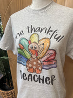 Load image into Gallery viewer, One Thankful Teacher on Ash Gray
