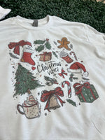 Load image into Gallery viewer, Christmas Vibes Collage on White
