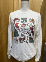 Load image into Gallery viewer, Christmas Vibes Collage on White
