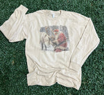 Load image into Gallery viewer, Vintage Santa and Reindeer on Sand
