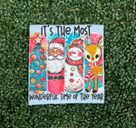 Load image into Gallery viewer, It&#39;s The Most Wonderful Time Of The Year on Gildan Softstyle Light Blue
