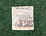 Load image into Gallery viewer, Because of Jesus on Comfort Colors (Shown on Ivory)
