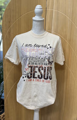 Load image into Gallery viewer, Because of Jesus on Comfort Colors (Shown on Ivory)
