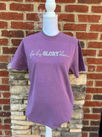 Load image into Gallery viewer, For His Glory Alone on Comfort Colors (Shown on Berry and Violet)
