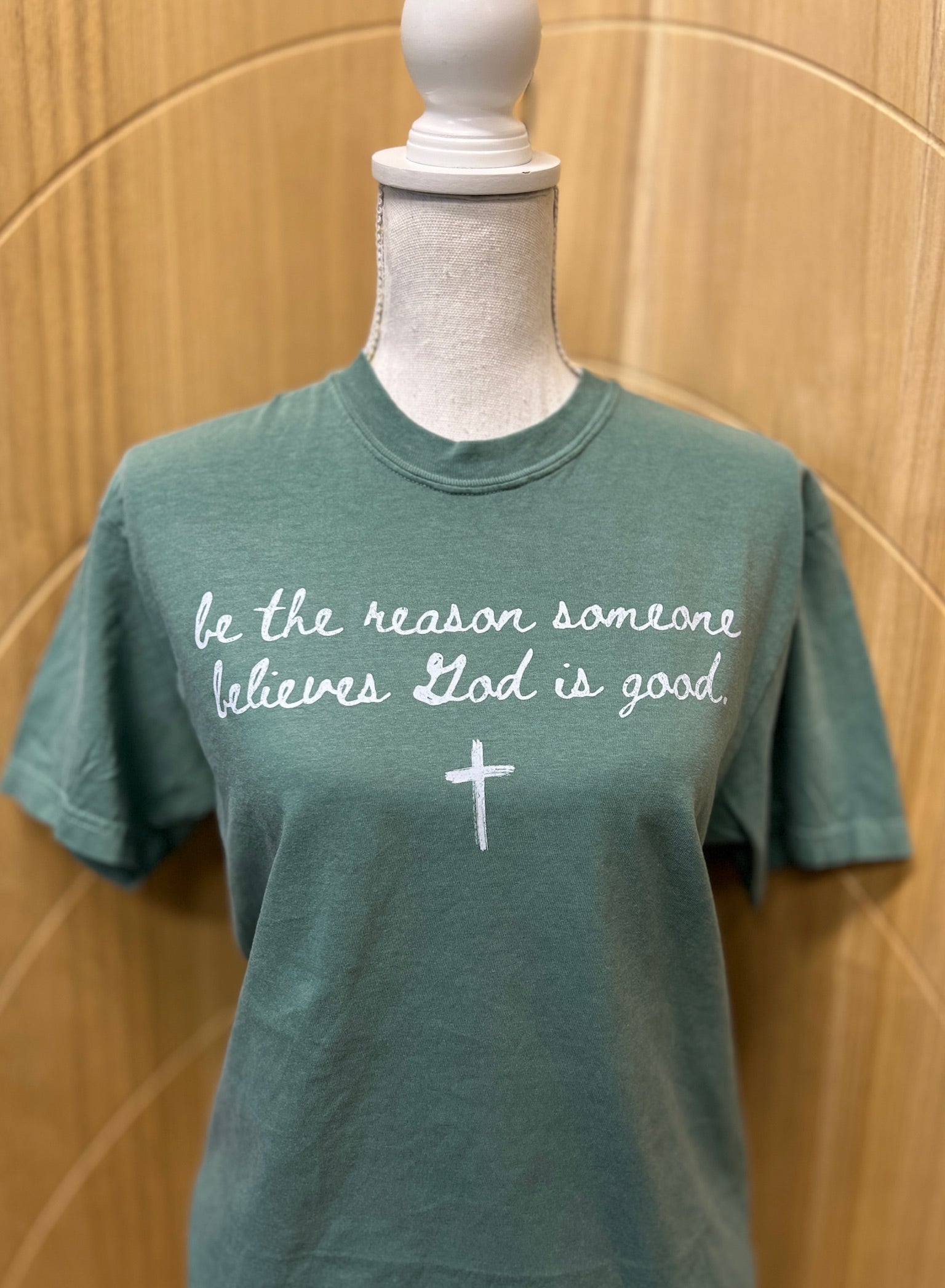 Be The Reason on Comfort Colors (Shown on Light Green)