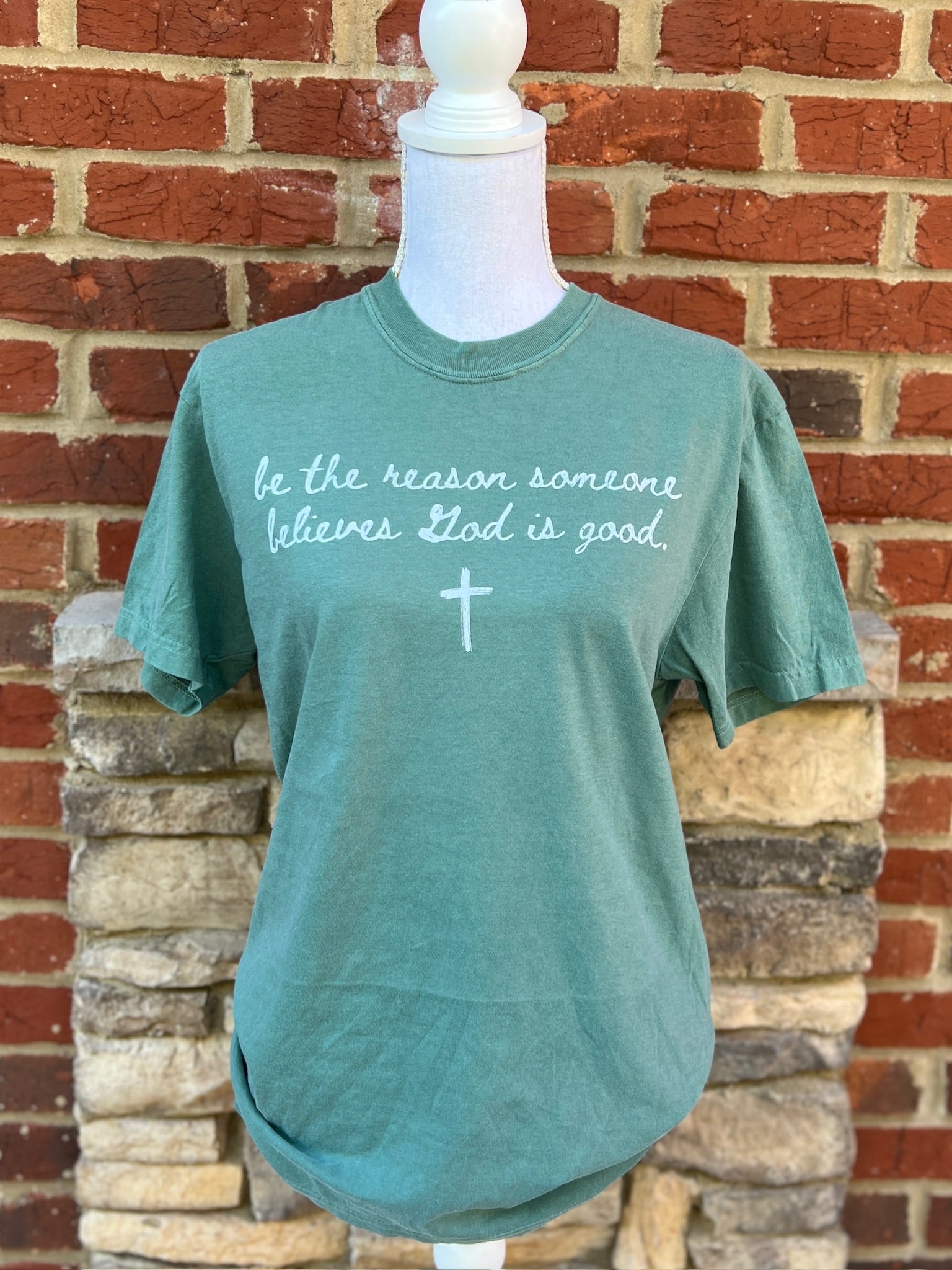 Be The Reason on Comfort Colors (Shown on Light Green)