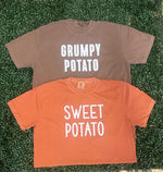 Load image into Gallery viewer, Sweet Potato/Grumpy Potato on Comfort Colors
