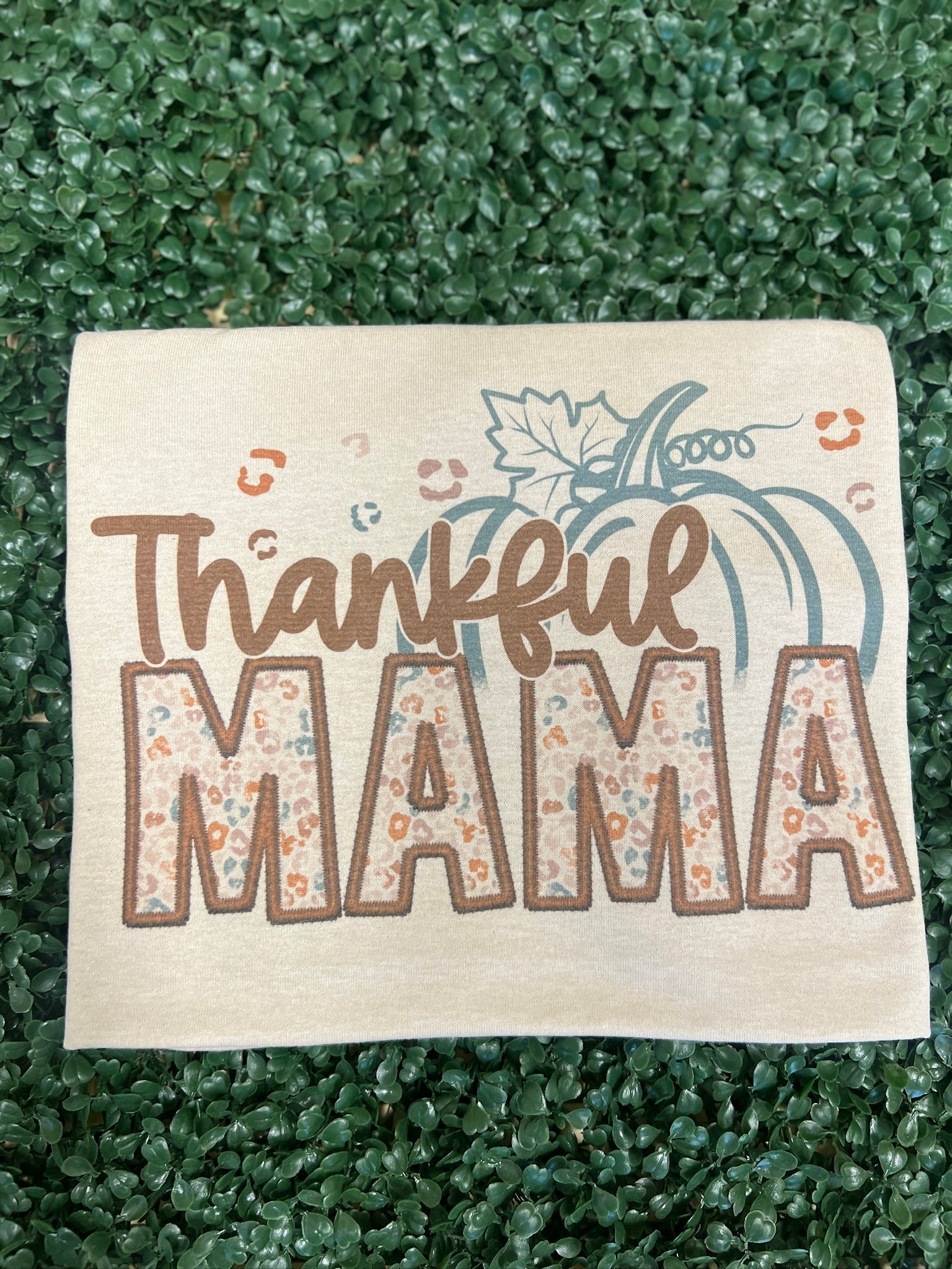 Thankful Mama on Sand