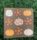 Load image into Gallery viewer, Flowers and Pumpkins Coquette on Comfort Colors (Shown on Espresso)
